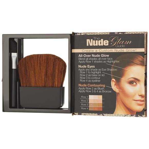 Shimmer Strips Custom All-in-1 Nude Palette for Face & EyesWarm Nude - Picture 2 of 4